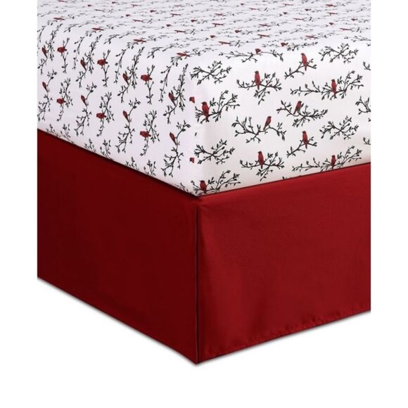 Hallmart Collectibles Holiday Cardinal 8-Pc. Queen Comforter Set Red - NWT - Picture 3 of 3